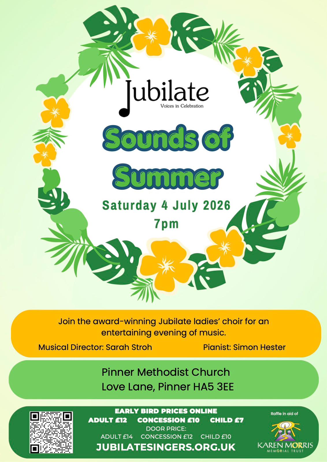 Jubilate Summer Concert